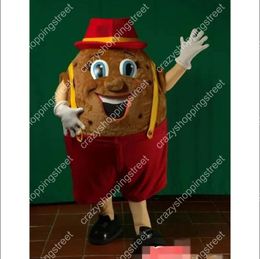 chocolate Mascot Costume Cartoon Character Outfits Halloween Christmas Fancy Party Dress Adult Size Birthday Outdoor Outfit Suit