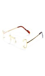 Mens Vintage Anti Blue Light Glasses Metal C LOGO Frame Custom prescription glasses Clear Lenses Eyeglasses Fashion Colour Summer s3188869