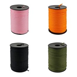 100M Military Standard 5Core Paracord Rope m Diameter Outdoor Parachute Cord Survival Umbrella Tent Lanyard Strap 240117