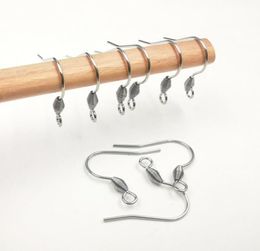 316L Stainless steel 100 ear hook earrings Jewellery DIY accessories universal 4863689