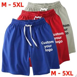 Men'S Shorts Mens Shorts Custom Your Quick Drying Beach Summer Fivepoint Pants Casual Fitness Diy Printed Ice Silk Cool 230710 Drop D Dhh0P