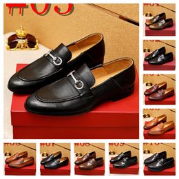 40 Model Luxury Men Shoes Patnet Leather Monk Strap Oxford Shoes for Men Wedding Business Formal Suit Mens Dress Shoes Black Brown Size 38-46