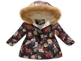 Baby Girl Boy Clothes Kids Winter Jacket For Kids Girls Hoodie Baby Winter Coat Windproof Floral Boy Jackets Girls2289318