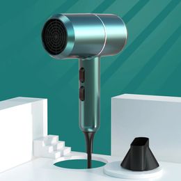 Hair Dryer And Cold Wind Small Hairdryer With Nozzle 57°C Constant Temperature 800W Blower For Home Use Travel 240116