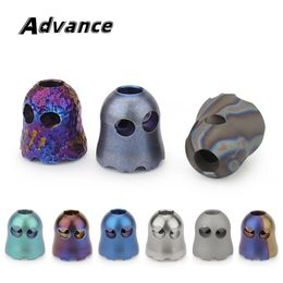 Alloy Cute Ghost Paracord Bead Pendant Keyring Accessories Backpack Umbrella Rope Beads 240117