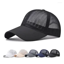 Ball Caps Ventilate Baseball Cap Climbing Mesh Hat Outdoor Sports Add Hard Lining Unchanged Type Net Sun Summer