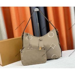 womens 3A designer shoulderbag Crossbody Purses Handbag M46197 Carryall MM PM Handle Large Capacity Bags Cross Body Zipped Pouch 2 Sets Lady Shoulder Underarm BAGS