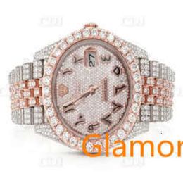 2023 Top Brand Y for Wedding VVS Moissanite Diamond Watch Men Iced Out Hip Hop Watch