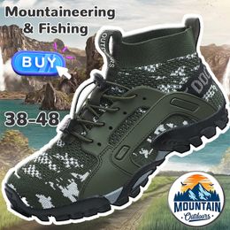 Outdoors Designer shoes Men Breath Men Mountain Shoe Aantiskid Hike Shoes Wear Resistant Training sneaker trainers runners Casual shoes
