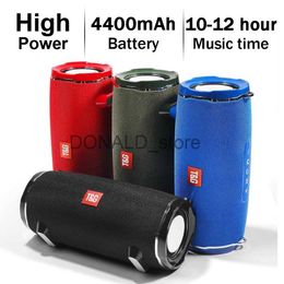 Portable Speakers High Power TG187 BT5.0 Speaker Portable Outdoor HIFI Column Stereo Bass Waterproof SoundBox Support TF FM Mp3 Phone Music Player J240117