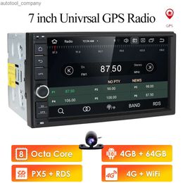 New 8Core 4G+64G PX5 Android 10 2 Din Car radio Multimedia Video Player Universal auto Stereo GPS MAP For Volkswagen Nissan Hyundai