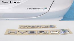 New For Fusion Mondeo C-Max 2013-2016 Hybrid Emblem Car Front Door Rear Trunk Badge Sticker DS7Z9942528G1439754