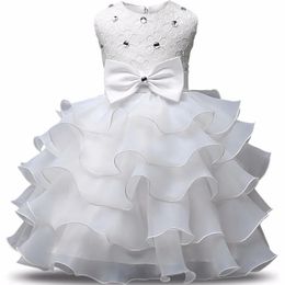 born Girl Christening Dress Baby Girls First Birthday Party Dress Infant Baptism Costume Kids Dresses For Girls Clothes 24M 240116