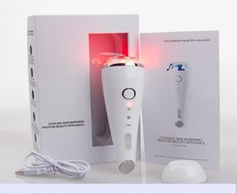 Ultrasonic Cold Vibration SPA Face Eye Massager LED Pon Rechargeable Beauty Skin Care Anti Lines Wrinkles Portable Home Use9063716