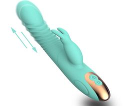 3in 1 Soft G Spot Anal Rabbit Vibrator Touch Feeling Female Auto Thrusting Machine for Adult Women Pleasure Toys Automatic Massage2888701
