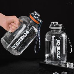 Water Bottles 2200ml Sport Bottle Kettle Large GYM BPA FREE 1 Gallon Drink Waterbottle Bottl Cup 1.6 Liter