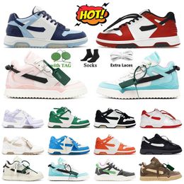 Men Women Out of Office offswhite Designer Shoes offeswhite Low Top Trainers off Sports Shoe Mid top Sponge Black White Casual Pink Orange Plate-forme Sneakers 36-45