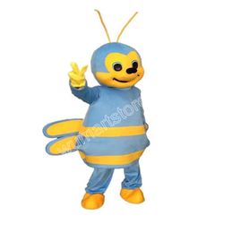 Discount factory cute Bee Mascot Costume Fancy Dress Birthday Birthday Party Christmas Suit Carnival Unisex Adults Outfit