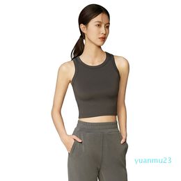 al Yoga Sleeveless Shirt Womens Bra Yoga Shirts Clothes Vest Top Fitness