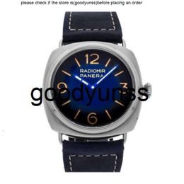 paneris watch Luxury Watches Mens Paneraii Wristwatches Radiomirs Giorni Manual 45mm Steel Mens Strap Watch Pam Automatic Mechanical Watches Full Stainless Steel