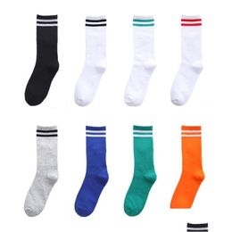 Men'S Socks Mens Socks Stocking Mtiple Colour Fashion Women And Men Jogging Sock Casual High Quality Cotton Breathable Basketball Foo Dhoeg