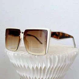 Sunglasses Cool Summer Rectangular Acetate Frame Shade For Women Fashion Brand Designer Dark Style Trend Sun Glasses Girl