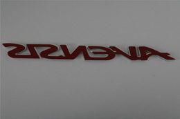 3D ABS Plastic Silver AVENSIS Car Emblem Badge Body side Logo Decal Rear Sticker Accessories Decoration6436342