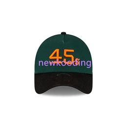 Green 45s men Sports hat flat New adjustable baseball cap unisex mens adult embroidered Free shipping on sale