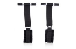 Sex Furnitures1 Pair Black Nylon Hand Cuffs Straps For Hanging Sling Swing Strap Handcuffs For Adults Sex Games q05063811166