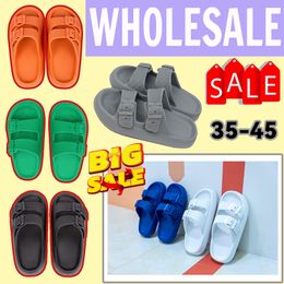 Slipper Designer slide womans mans sandals fluffy flat mule slide beige orange black green slipper rooms shoes Onyx pure Sand Resin Bone sandel slider sandle