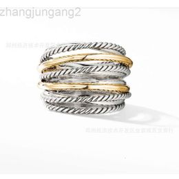 Designer David Yuman David Yuman Jewelry Bracelet Xx 925 Sterling Silver Multi Layered Color Separation Ring Worry Free Yanwen