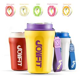 joyfit drinking smell smaken vacuum flask air scent up stainless steel Flavouring flavour water bottle with flawour Flavour pod 240117
