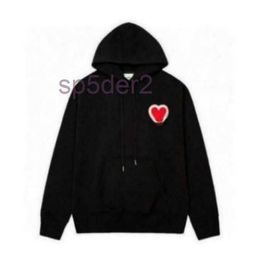 Paris Hooded Hoodie Male and Female Designers Highs Quality Sweater Red Love Winter Round Neck Jumper Couple Sweatshirts 122 8AY9