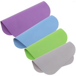 Bread Makers Rubber Bottle Opening Mat Kitchen Gadget Household Opener Pads Mats Square Coasters Clamp Jar Lid Gripper Green