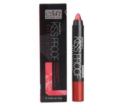 19 Colours Matte kissproof lipstick with long lasting effect waterproof Powdery Matte Soft Lip stick Menow Makeup8592226