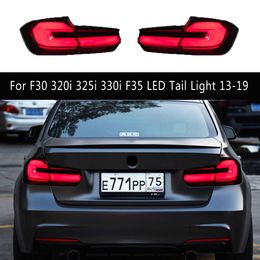 Car Taillight Assembly Streamer Turn Signal Brake Reverse Parking Running Lights For BMW F30 320i 325i 330i F35 LED Tail Light 13-19