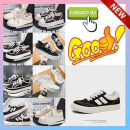 Designer Trainer Platform canvas Sports Sneakers Board shoes for women men Fashion Style Patchwork Anti slip wear resistant White Black College size39-44