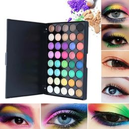 40 Colour Matte Eyeshadow Palette Glitter Eye Shadow Waterproof Long Lasting Make Up Pallet Shimmer Fashion Women Beauty Eyes 240116