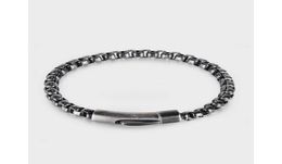 Jewelry fashion personality steel bracelet men039s simple personality trend hip hop stainless steel bracelet slave bracelets4062497