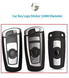 20pcs Remote Key Sticker smart key Logo Emblem metal silicon stickers car key logo for 3 57 X3 X4 X5 X64213009