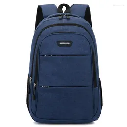 School Bags Fashion Leisure Men's Backpack Big Capacity Lightweight Nylon Travel Bag Unisex Student Laptop