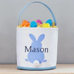 Gift Wrap Wholesale 30pcs/lot Easter Basket Tote Bag Kids Bucket