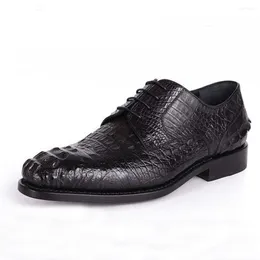Dress Shoes Gete Crocodile Skin Men Business Affairs Casual Male Formal Wear