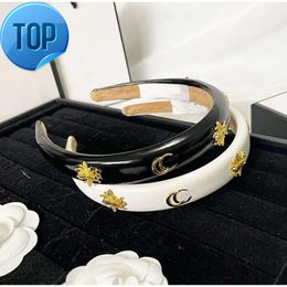 Designer hair accessoriesHeadbands Brand Designer Letter Printing Headbands For Women Widebrimmed Thicken Spring HairBands HeadWrap Headwear Street Fashion He