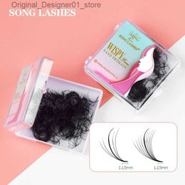 False Eyelashes SongLash 5D/9D 05/07 Thickness 9-18mm Premade Volume Wispy Fans Eyelash Extensions Handmade Natural False Lashes Extensions Q240117