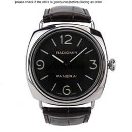 paneris watch Luxury Watch Mens Paneraii Designer Wristwatches Pam 00210 Manual Mechanical Mens Movement Watches Waterproof Stainless Steel