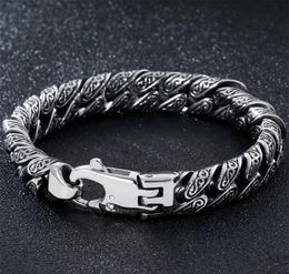 Massive Heavy Stainless Steel Bracelet For Men Mens Link Chain Bracelets Metal Bangles Armband Hand Jewelry Gifts Boyfriend 2202223833212