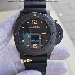 paneris watch Luxury Designer Watches Paneraii Wristwatches Seconds Sea Diving Fiber 47mm Mens Automatic Mechanical Watch Pam00616 Waterproof Stainless Steel