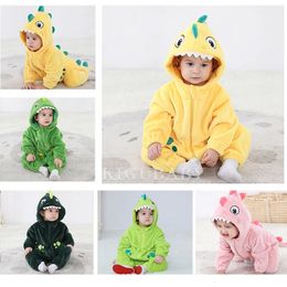 Cute Dinosaur Baby Boy Girl romper Costume Cartoon Festival romper Animal Baby Romper Birth Party romper 240116