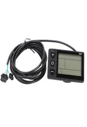 Electric Bike Computers 886 Waterproof 48V LCD Display Panel With 225mm Handlebars1724572